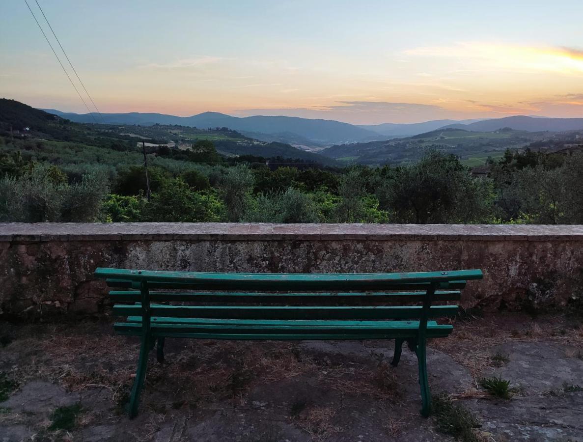 Fattoria Di Caticciano, Elegante Affittacamere Relax E Natura Vicino Firenze Pelago Exterior foto